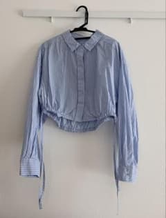 STYLEMIXER ショート丈 長袖シャツ フリーサイズのサムネイル