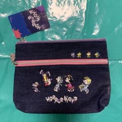 ゾンビスヌーピーデニムポーチ未使用のサムネイル