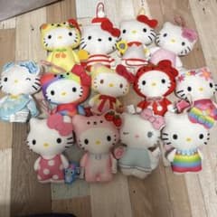 ハローキティ ぬいぐるみマスコット 13体セットのサムネイル