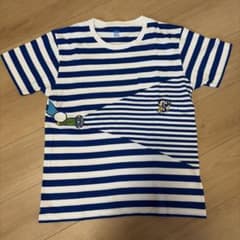graniph Tシャツ　ドラえもん　スモールライト　ボーダー　Mサイズのサムネイル