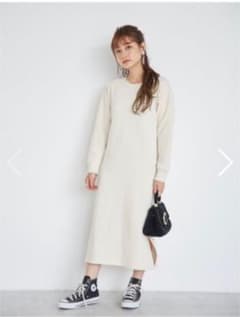 cohina スウェットIラインワンピースのサムネイル