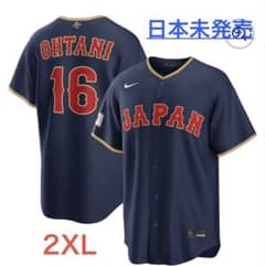 日本未発売26WBC 大谷 ユニフォーム 即完品 2XL ネイビー ナイキ