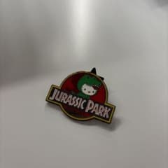 ハローキティ ジュラシック・パーク ピンバッジ