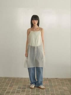 【dium.】sheer camisole one pieceのサムネイル