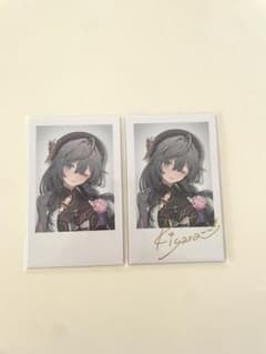いずれ菖蒲か杜若 あやかき デビュー記念チェキ 綺沙良のサムネイル