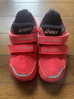 アシックスasics 16.5cm 赤　サンライズレッド/ブラックのサムネイル