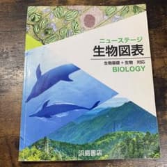 【書き込みなし】ニューステージ 生物図表 浜島書店【匿名配送対応】のサムネイル