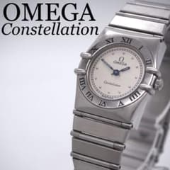 540 稼働 OMEGA 時計 コンステレーションミニ レディース シルバー