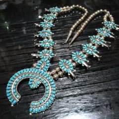 ❄スカッシュブロッサム Naja1970sインディアンジュエリー - メルカリ