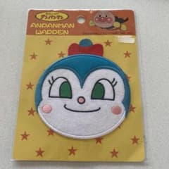値下げしました！コキンちゃん ビック フェイス アイロン ワッペン 新品未使用のサムネイル