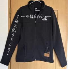 新品 ノースフェイス 海外限定 フリースジャケット 黒 ボア メンズL US Mのサムネイル