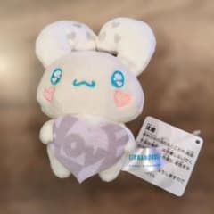 シナモロール × ＝LOVE マスコット いっぱいハート ホワイト 佐々木