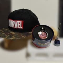 MARVEL Cap Spider-Man Pocket Watch Memo Stand　3-piece set