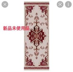 スタイルボートマーケット ヨガマット　ヴィンテージ キリム ピンク柄のサムネイル