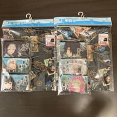 鬼滅の刃 巾着2つ＋ポケットティッシュ 12コのサムネイル