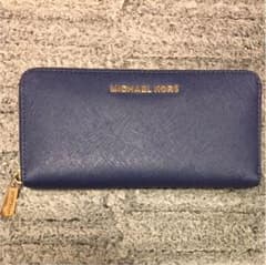 マイケルコース 財布 ネイビーのサムネイル