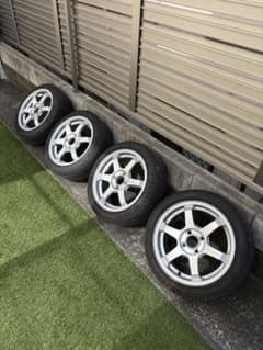 TE37 SONIC 15インチ　タイヤホイールセットのサムネイル