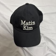 Matin Kim ベースボールキャップ ブラック - メルカリ