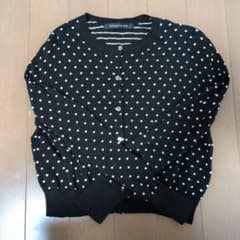 mizuiro ind ドット柄カーディガンのサムネイル