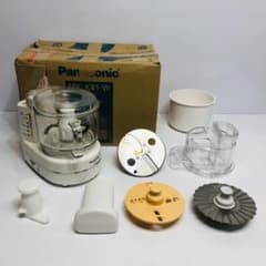 動作品 パナソニック フードプロセッサー MK-K81 ホワイト m2163