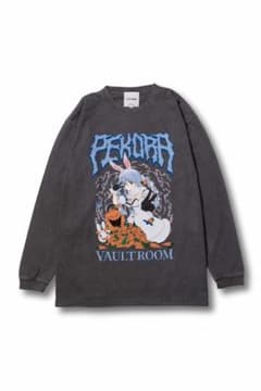 USADA PEKORA L/S TEE / CHARCOAL XL 페코라