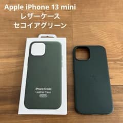 Apple iPhone 13 mini 가죽 케이스 세쿼이아 그리