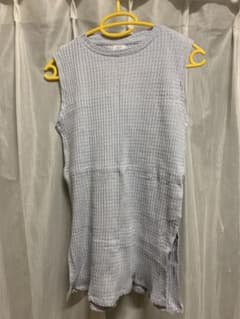 ZARA ノースリーブカットソー ライトブルーのサムネイル