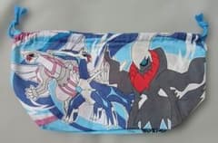 よ*こ様 ポケモンお弁当袋ディアルガ パルキア ダークライ 水色のサムネイル