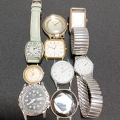 ジャンク品 腕時計 9点セット 多様なデザイン 稼働 不動品 - メルカリ