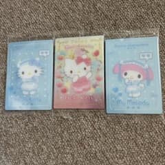 サンリオキャラクターズ カード 3枚セット ハローキティ マイメロディのサムネイル