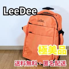 [Excellent Condition] LeeDee 2-Way Carry Backpack, Large Capacity, Orange