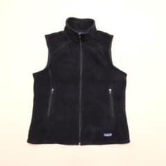 Patagonia シンチラ フリース ベスト レディースL 黒 ブラックのサムネイル