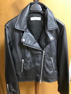 [Rumi様専用] INGNI イング　ブラックライダースジャケットのサムネイル
