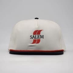 未使用 80-90s USA製 SALEM タバコ 企業ロゴ ビンテージキャップ