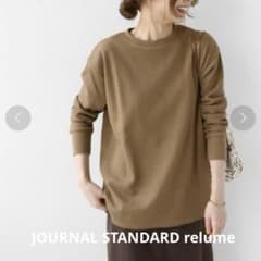 ジャーナルスタンダードレリューム TCワッフルオーバーサイズロングスリーブ