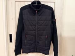 【BRIEFING GOLF】ダウン×防風ウール ハイブリッドジャケット　Mのサムネイル