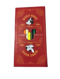 Disney ミッキー＆ミニー 色鉛筆 12色セット - メルカリ