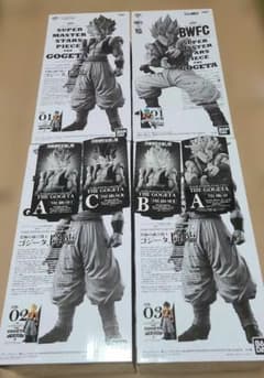 ドラゴンボール超　SMSP ゴジータ 01 02 03＋かめはめは4体新品 が*る様 ドラゴンボール超 SMSP ゴジータ 01 02 03＋かめはめは4体