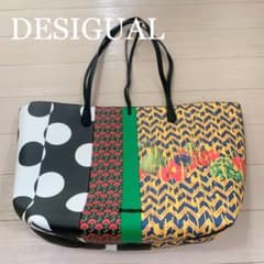 【Desigual】トートバッグ ドット フラワーのサムネイル