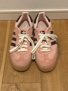 adidas SAMBA OG ピンク スエード スニーカーのサムネイル