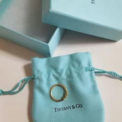 ^o^様専用　　ティファニー　Tワイヤーリング　美品　9号のサムネイル