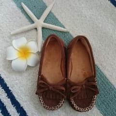 キッズ ボアモカシンシューズのサムネイル
