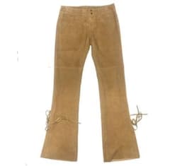 激レア hysteric glamour レザー フレアパンツarchive - メルカリ