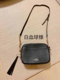 ショルダーバッグ　コーチ　黒のサムネイル