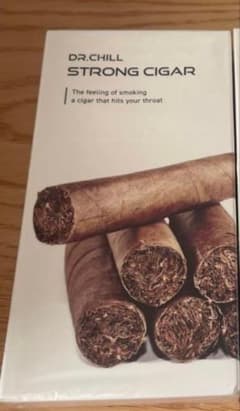 DR.CHILL STRONG CIGAR 開封済み3個入り　今年10月着のサムネイル