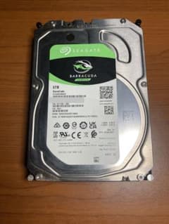 Seagate Barracuda 6TB 内蔵型ハードディスクドライブのサムネイル