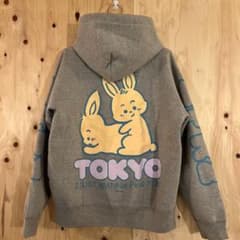東京欲情えっち兎 爆限定 FR2 ジップパーカー Mサイズ XLARGE HUF