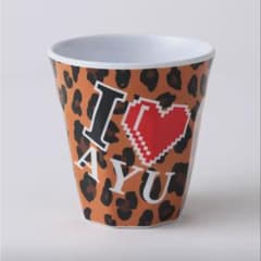 ❺浜崎あゆみ　スクラッチ　お弁当箱　ランチボックス　メラミンカップTeamAyu 11/20(木)12:00よりスクラッチくじがスタート ミュージシャン