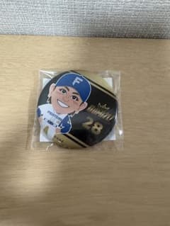 ファイターズ 28 河野選手 缶バッジのサムネイル