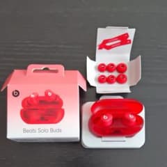Beats Solo Buds トランスペアレントレッド ワイヤレスイヤホン - メルカリ